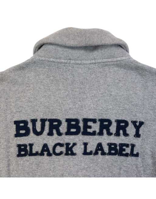 Vintage 2000s Burberry Black Label Zip Up Sweatshirt Size M, 4 of 7