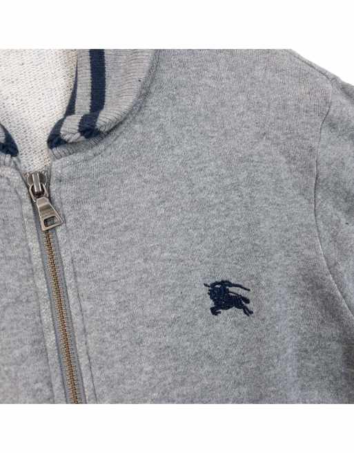Vintage 2000s Burberry Black Label Zip Up Sweatshirt Size M, 6 of 7