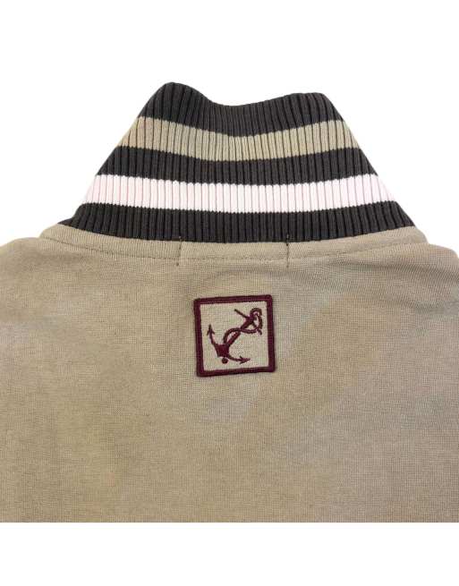 Vintage 2000s Burberry Black Label Zip Up Sweatshirt Size XS, 3 of 4