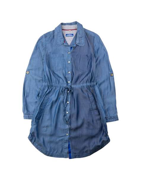 Vintage 2000s Burberry Blue Label Button Up Shirt Dress Size S - view 1
