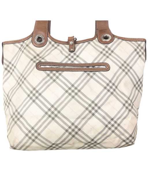 Vintage 2000s Burberry Blue Label Nova Check Handbag