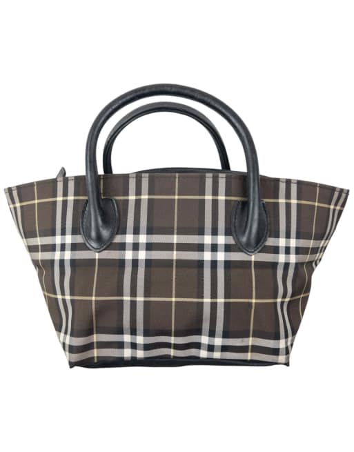 Vintage 2000s Burberry Blue Label Nova Check Handbag