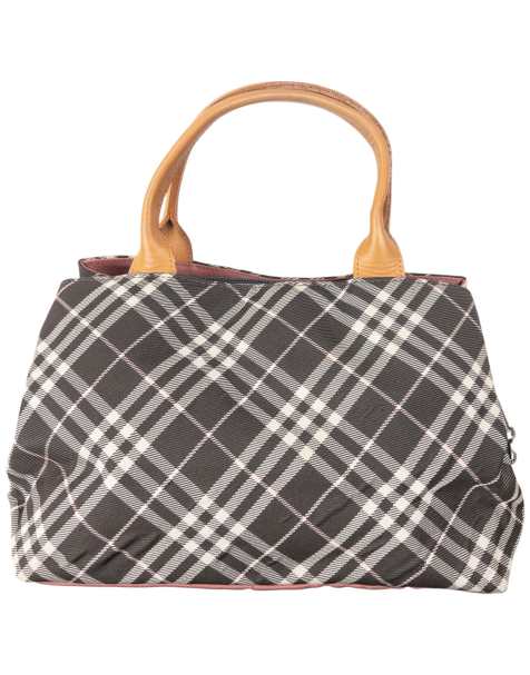 Vintage 2000s Burberry Blue Label Nova Check Handbag - view 1