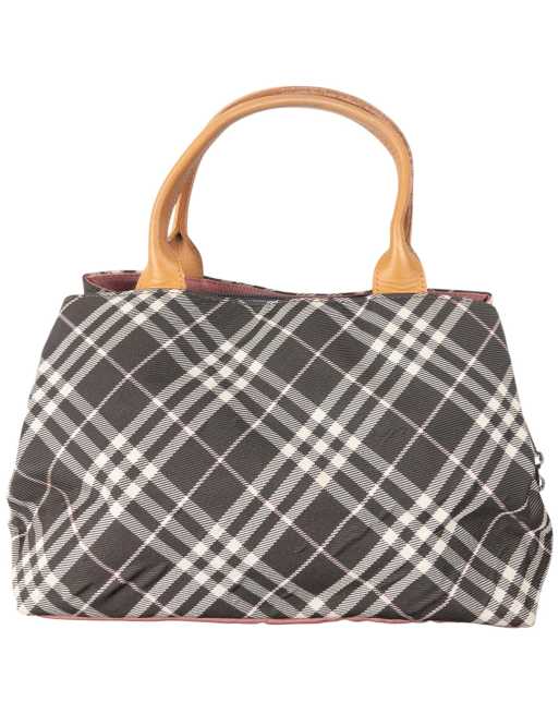 Vintage 2000s Burberry Blue Label Nova Check Handbag