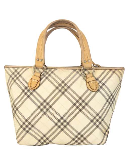 Vintage 2000s Burberry Blue Label Nova Check Handbag, 2 of 4
