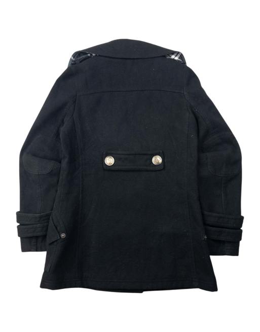 Vintage 2000s Burberry Blue Label Nova Check Lined Peacoat Jacket