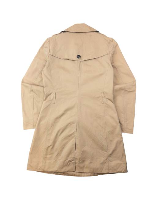 Vintage 2000s Burberry Blue Label Nova Check Lined Trench Jacket