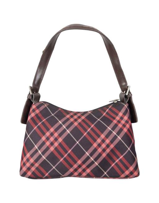Vintage 2000s Burberry Blue Label Nova Check Shoulder Bag | ASOS