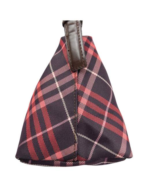 バッグ 00s Burberry Blue label archive shoulder Vintage 2000s Burberry Blue Label Nova Check Shoulder Bag | ASOS