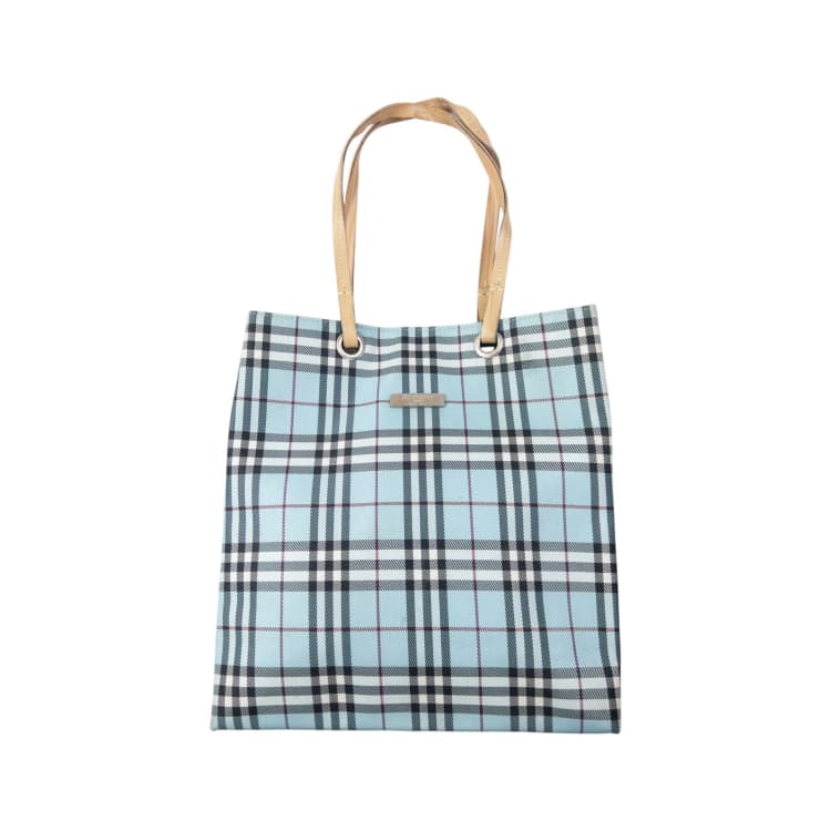 Vintage 2000s Burberry Blue Label Nova Check Shoulder Bag | ASOS