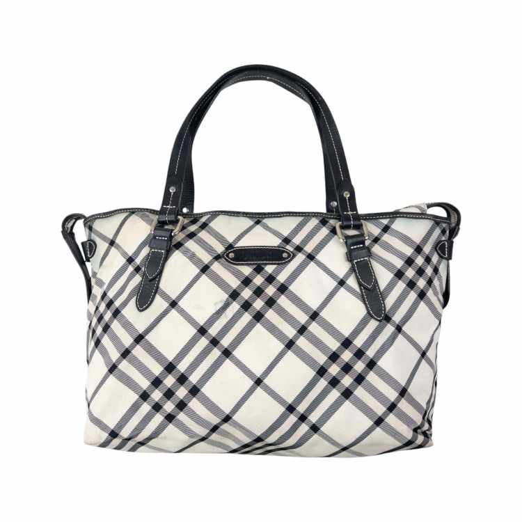 Vintage 2000s Burberry Blue Label Nova Check Shoulder Bag | ASOS
