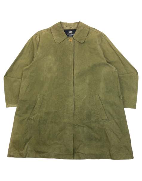 Vintage 2000s Burberry Button Up Jacket Size XL - view 1