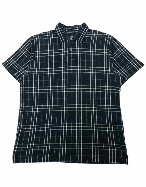 Vintage 2000s Burberry Golf Nova Check Polo Shirt Size L