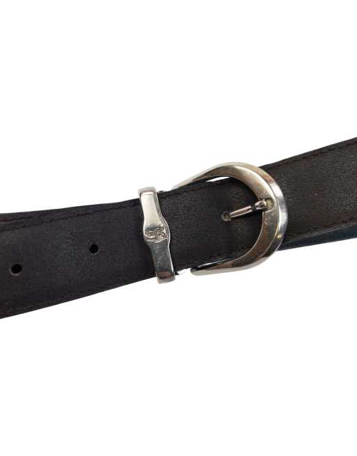 Vintage 2000s Burberry Leather Belt Size XXL, 2 of 7