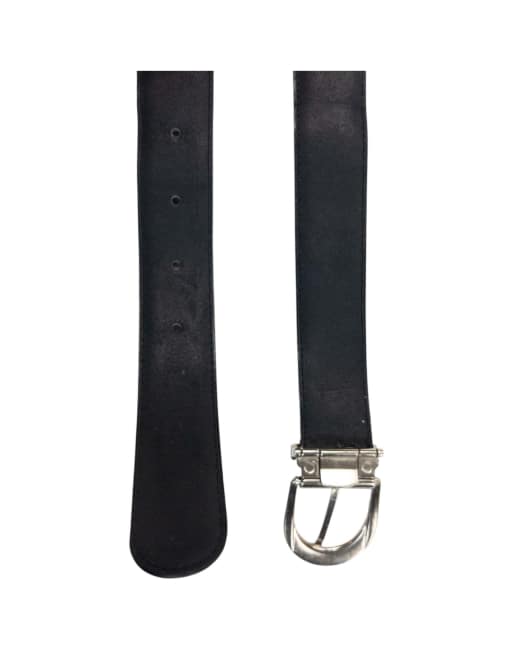Vintage 2000s Burberry Leather Belt Size XXL, 6 of 7