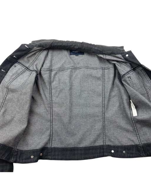Vintage 2000s Burberry Nova Check Button Up Denim Jacket Size S, 4 of 4