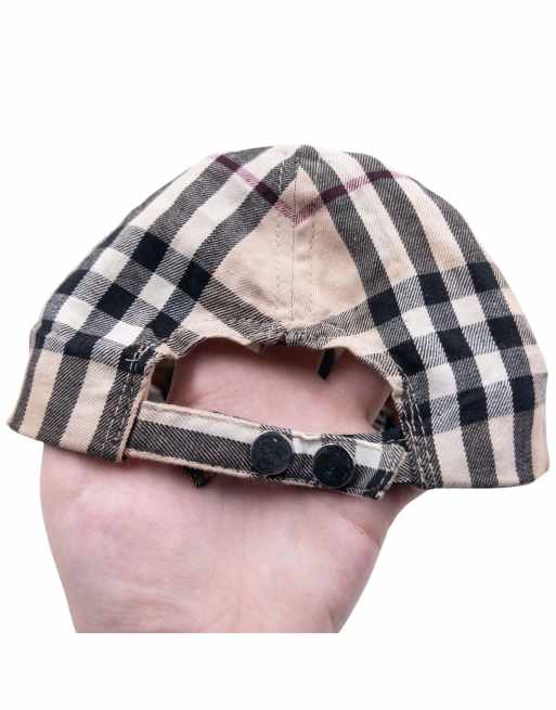 Vintage 2000s Burberry Nova Check Hat, 4 of 6
