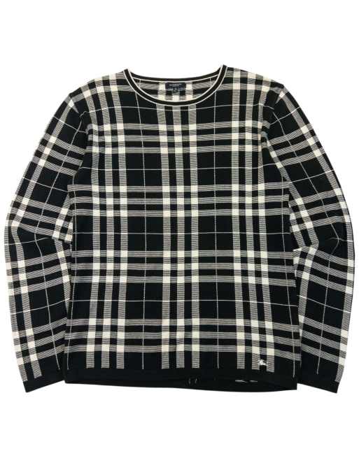 Vintage 2000s Burberry Nova Check Jumper Size M, 1 of 4