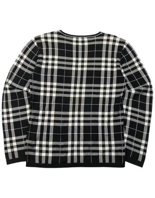 Vintage 2000s Burberry Nova Check Jumper Size M, 2 of 4