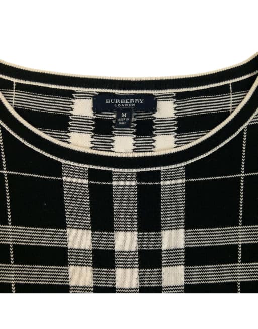 Vintage 2000s Burberry Nova Check Jumper Size M, 3 of 4
