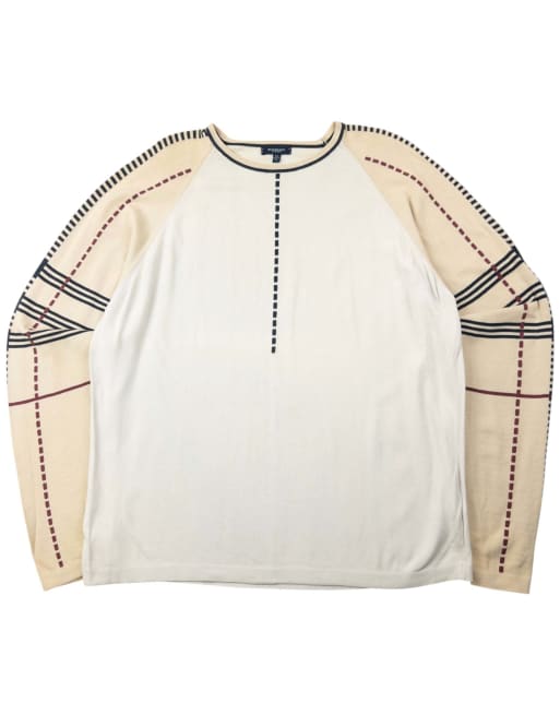 Vintage 2000s Burberry Nova Check Jumper Size XL