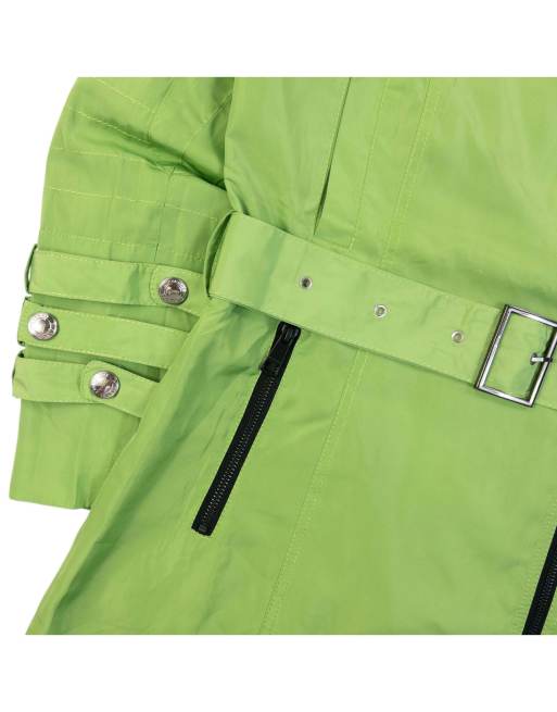 Vintage 2000s Burberry Nova Check Lined Belt Waist Jacket Size M, 6 of 7