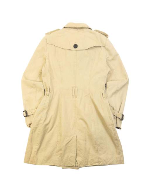 Vintage 2000s Burberry Nova Check Lined Trench Jacket Size S, 3 of 4