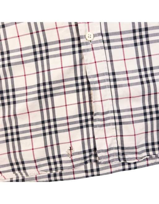 Vintage 2000s Burberry Nova Check Long Sleeve Button Up Shirt Size L, 7 of 7