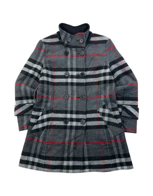 Vintage 2000s Burberry Nova Check Wool Jacket Size S