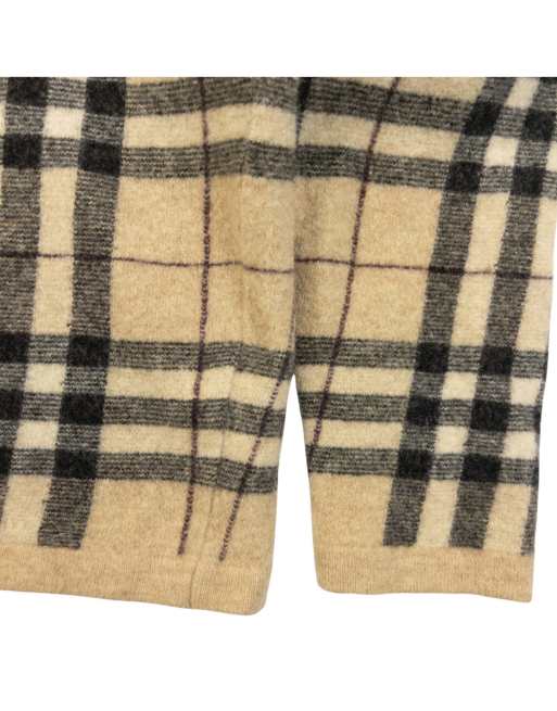 Vintage 2000s Burberry Nova Check Wool Jumper Size M, 4 of 4