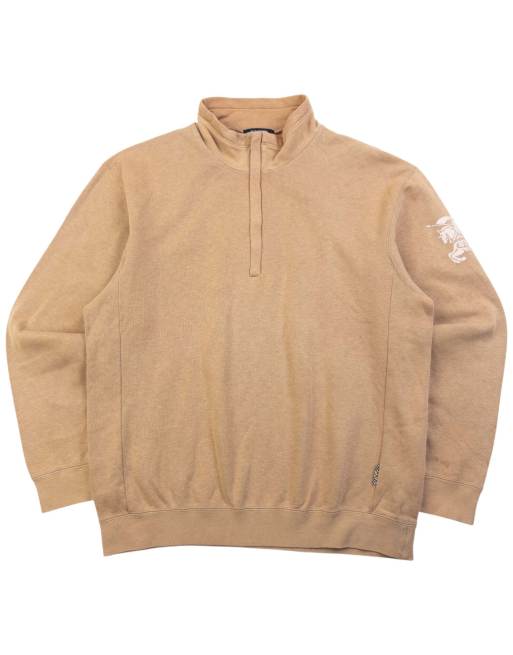 Vintage 2000s Burberry Q Zip Sweatshirt Size XS