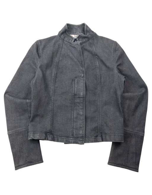 Vintage 2000s Burberry Roll-Up Sleeve Denim Jacket Size M