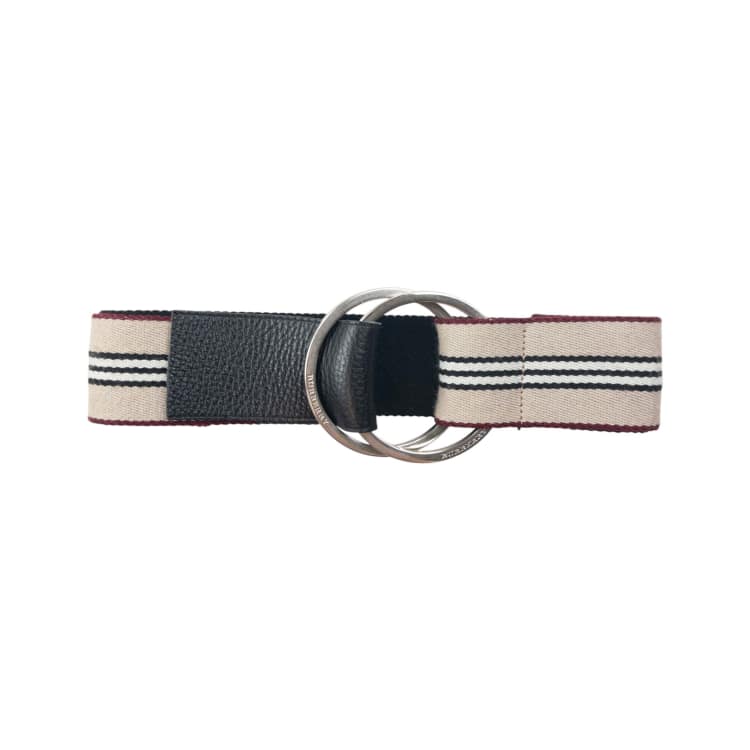 Vintage 2000s Burberry Striped Belt Size L | ASOS display picture 2