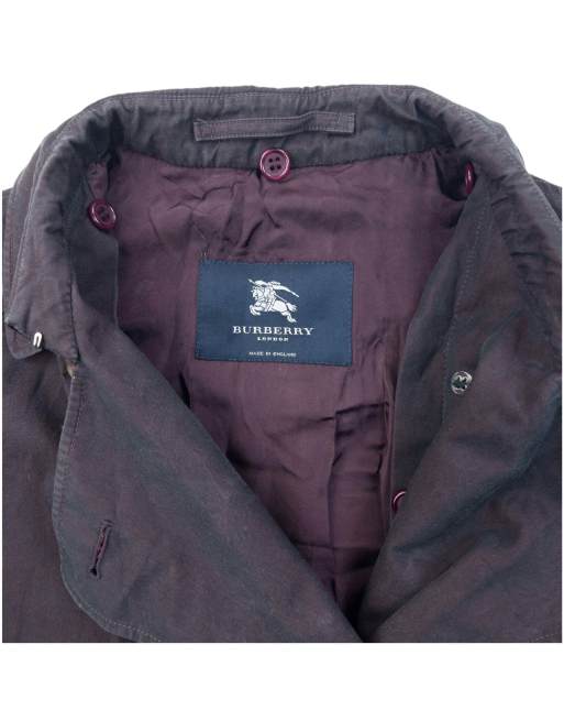 Vintage 2000s Burberry Trench Jacket Size L, 4 of 4