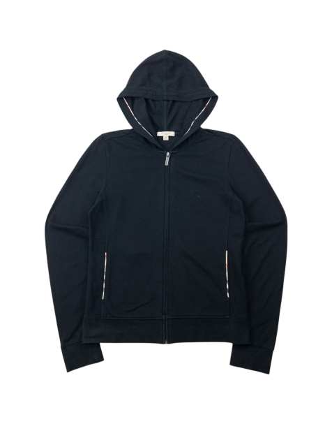 Vintage 2000s Burberry Zip Up Hoodie Size M - view 1