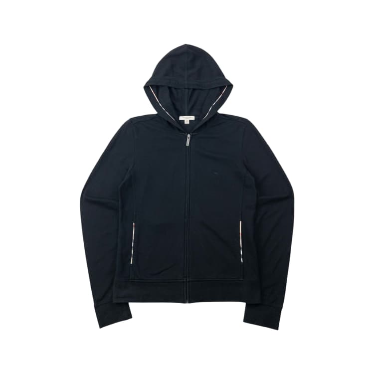 Vintage 2000s Burberry Zip Up Hoodie Size M | ASOS
