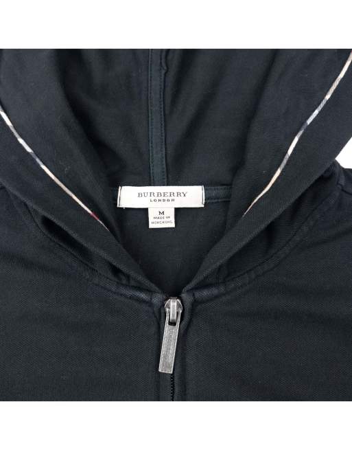 Vintage 2000s Burberry Zip Up Hoodie Size M | ASOS