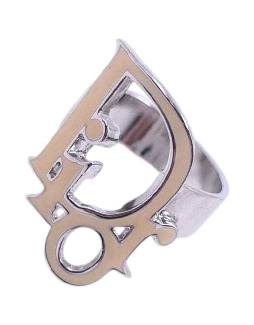 Vintage 2000s Dior By John Galliano Logo Ring