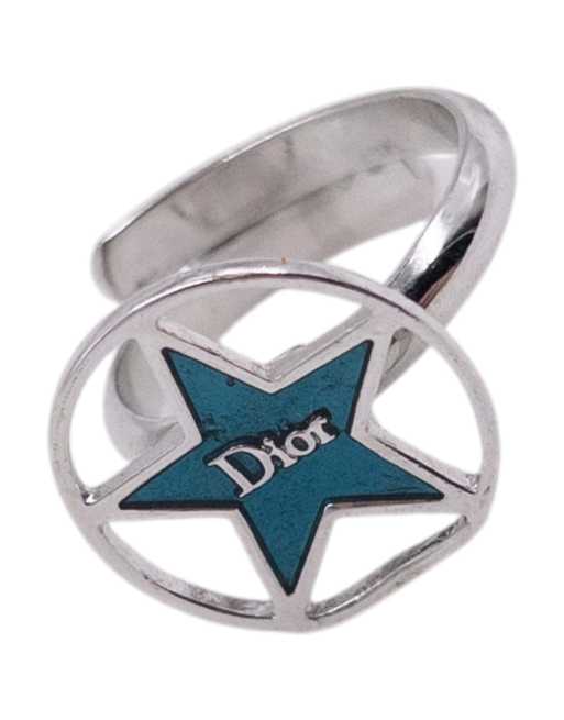 Vintage 2000s Dior By John Galliano Star Adjustable Ring