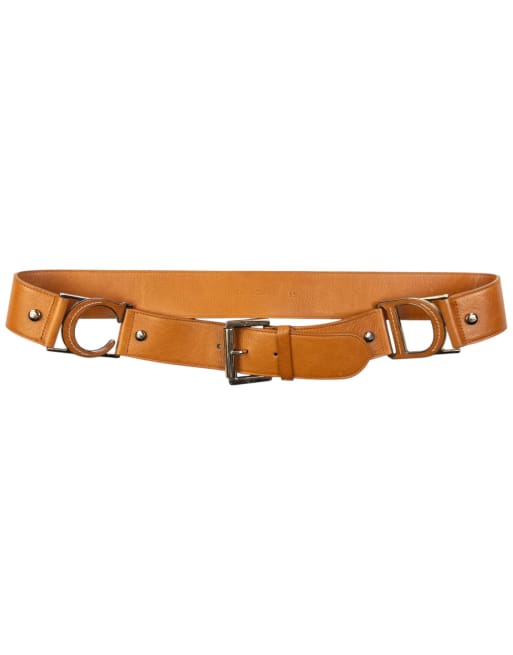 Vintage 2000s Dior Leather Belt Size M, 1 of 4
