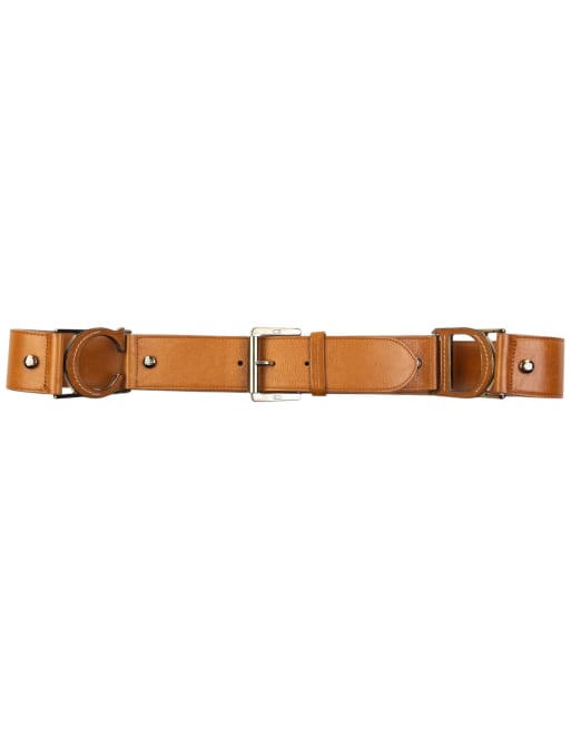 Vintage 2000s Dior Leather Belt Size M, 3 of 4