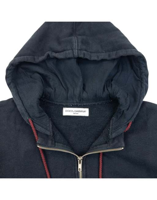 Vintage 2000s Dolce & Gabbana Athletic Zip Up Hoodie Size L, 3 of 4
