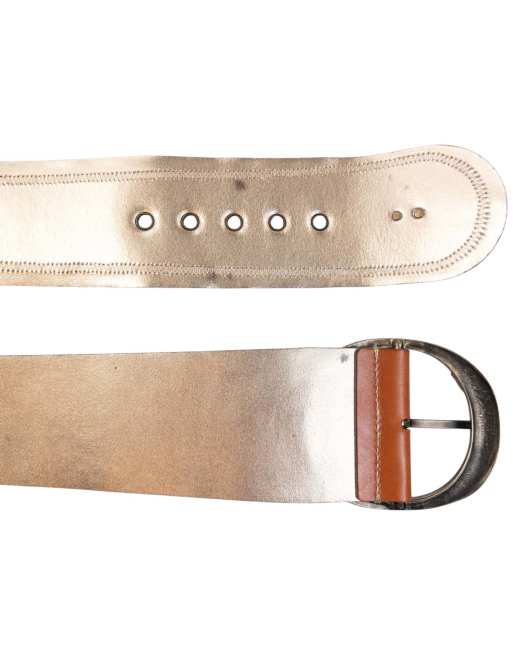Vintage 2000s Dolce & Gabbana Leather Belt Size L, 6 of 7