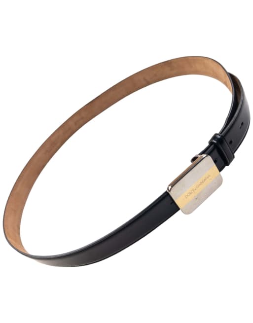Vintage 2000s Dolce & Gabbana Leather Belt Size XL