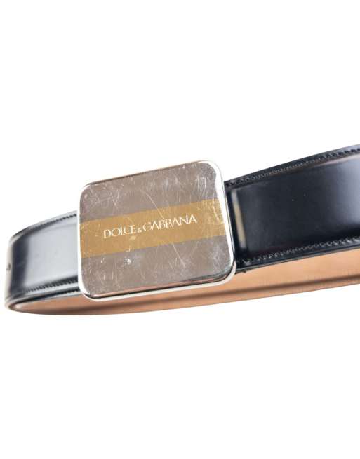 Vintage 2000s Dolce & Gabbana Leather Belt Size XL, 3 of 4