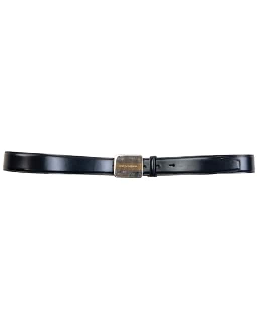 Vintage 2000s Dolce & Gabbana Leather Belt Size XL | ASOS