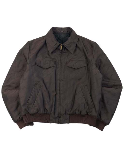 Vintage 2000s Dolce & Gabbana Monogram Padded Jacket Size M, 1 of 6