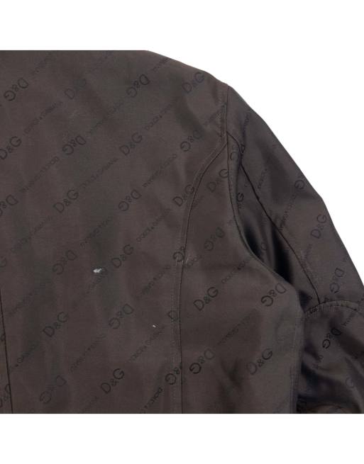 Vintage 2000s Dolce & Gabbana Monogram Padded Jacket Size M, 6 of 6