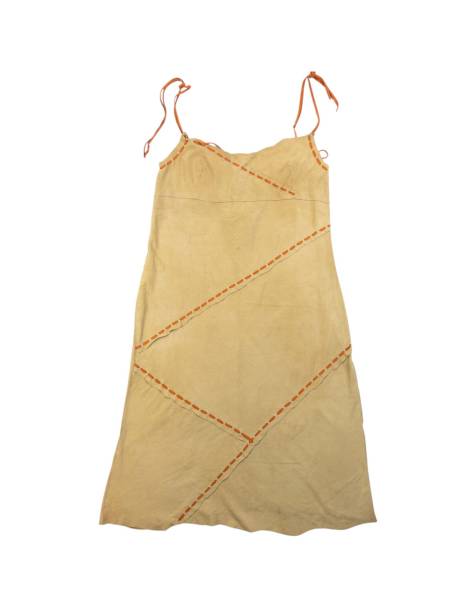 Vintage 2000s Dolce & Gabbana Suede Slip Dress Size M - view 1