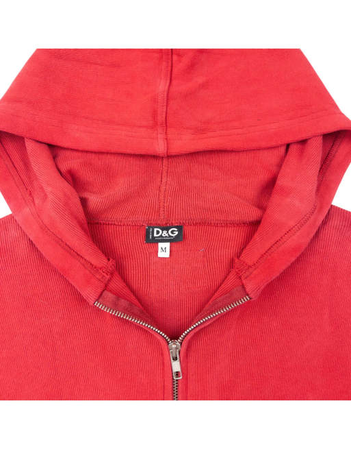 Vintage 2000s Dolce & Gabbana Zip Up Hoodie Size S | ASOS